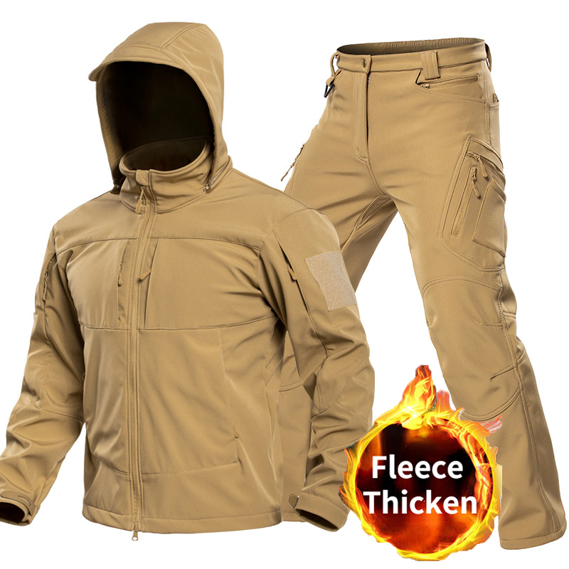 Outdoor Camping Accessories - Outdoor Tactical Softshell Suit for Men