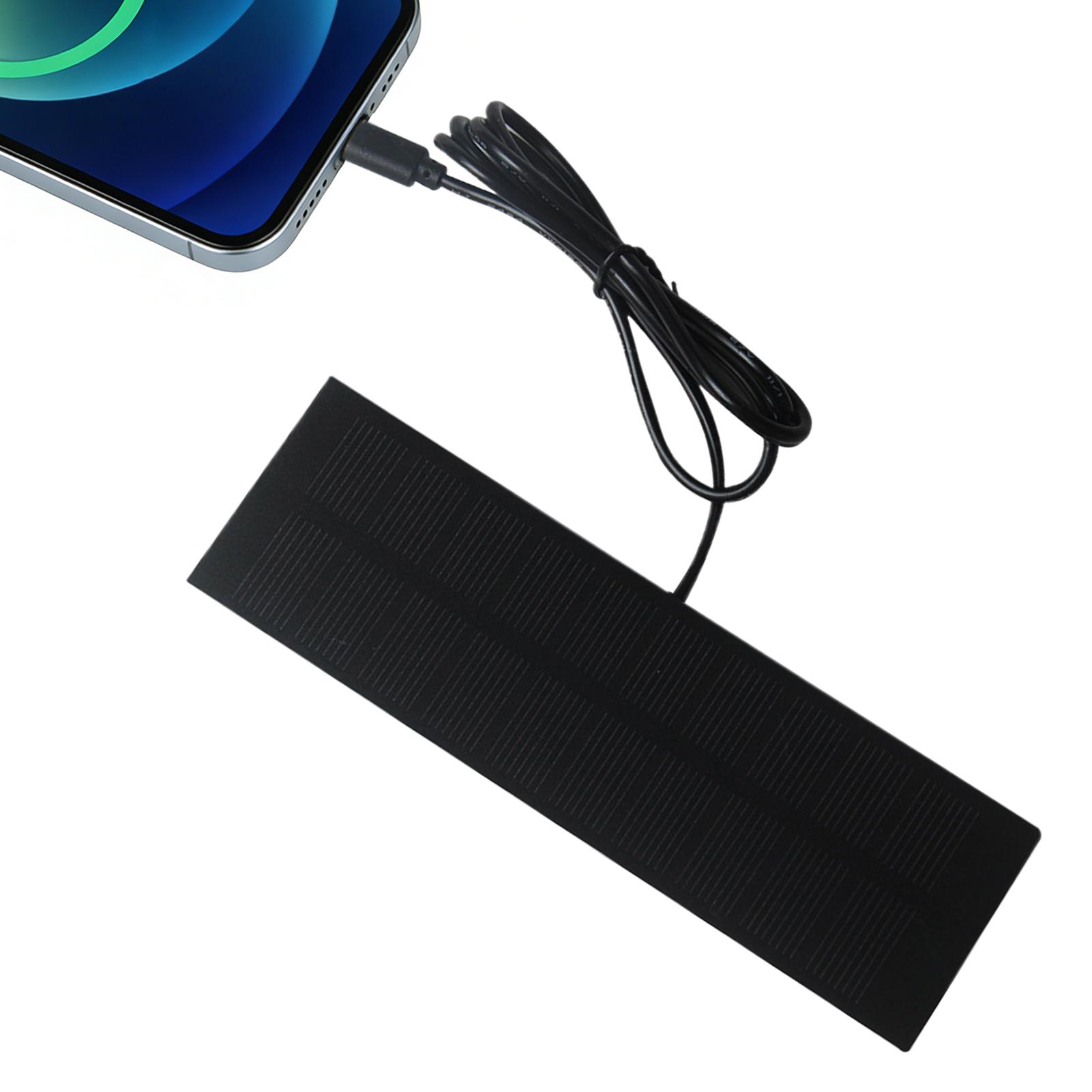 Camping Solar Lantern - 5V 3.7-5W Portable Solar Panel USB