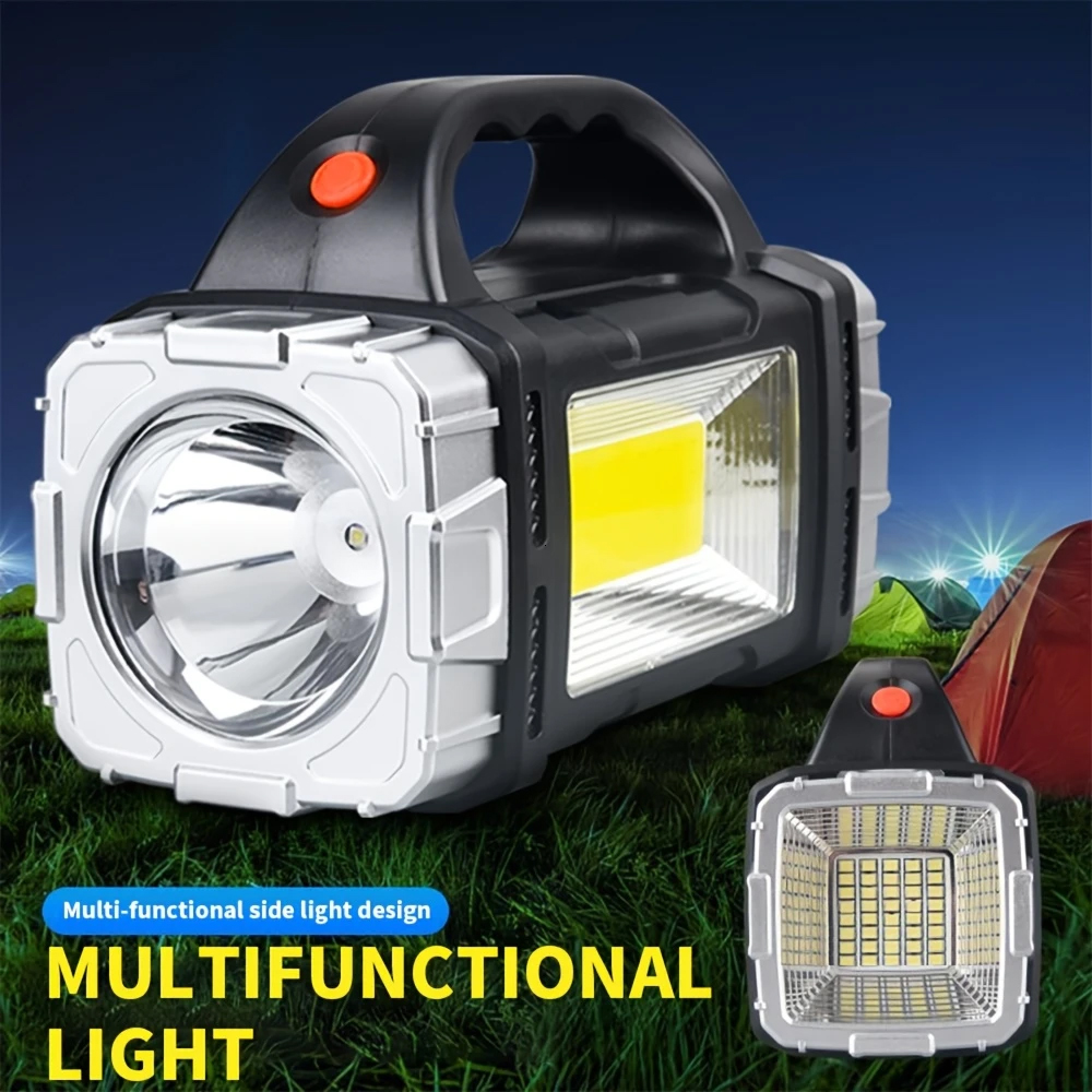 Camping Solar Lantern - Portable Powerful USB Rechargeable Flashlight Solar