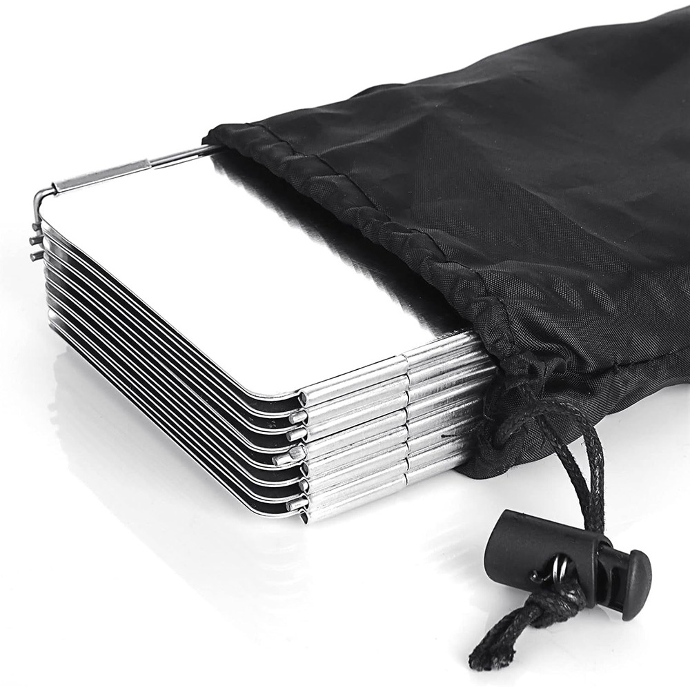 Outdoor Camping Outlet - Lightweight Folding Camping Stove Windshield 9/10/8