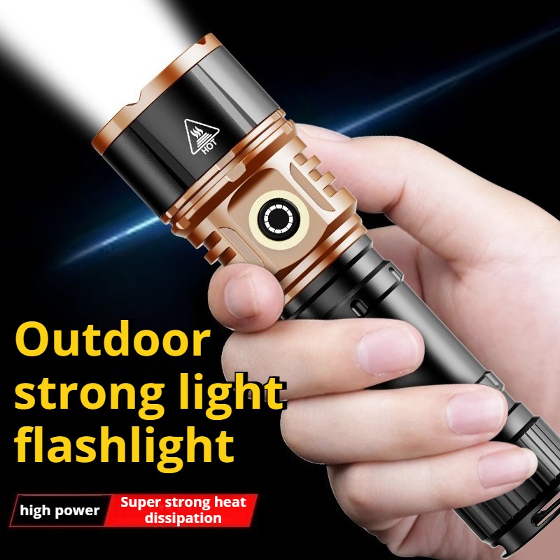 Outdoor Camping Lantern - Strong Light High Power LED Flashlight