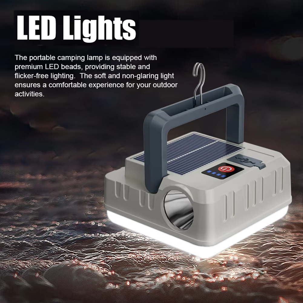 NEW Portable Solar Camping Lig - Camping Solar Lantern 评论和价格