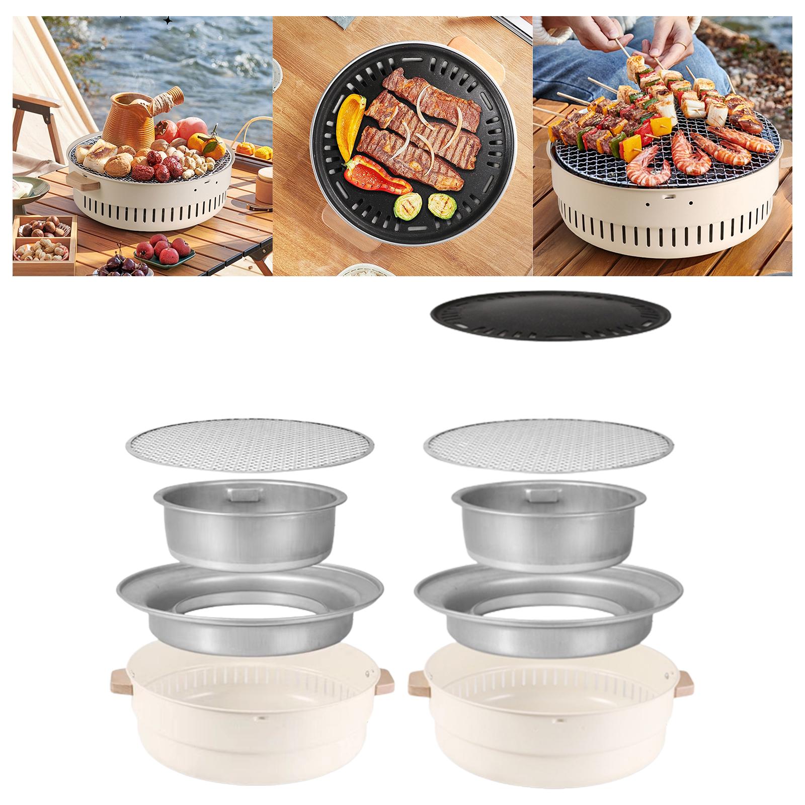 Camping Grill Carbon Barbecue  - Outdoor Camping Fire Pit 评论和价格