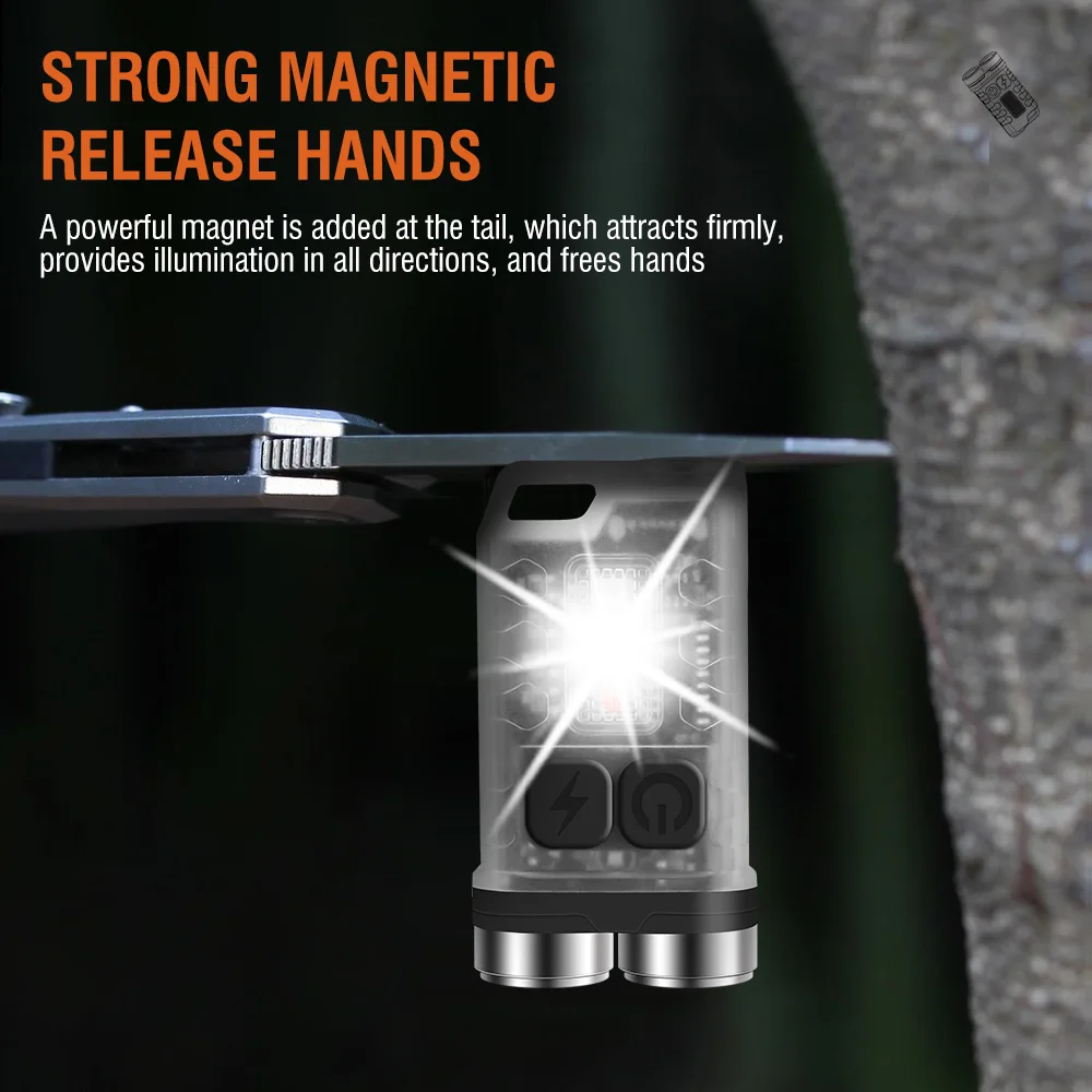 BORUiT V3 LED Keychain Portabl - Outdoor Camping Lantern 评论和价格