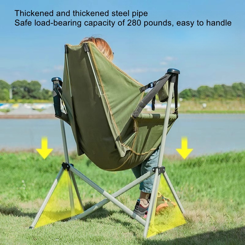 Outdoor travel rocking chair,  - Outdoor Camping Rocking Chair 评论和价格