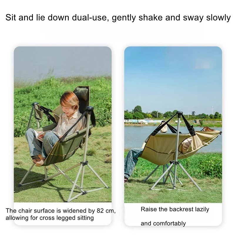 Outdoor travel rocking chair,  - Outdoor Camping Rocking Chair 评论和价格