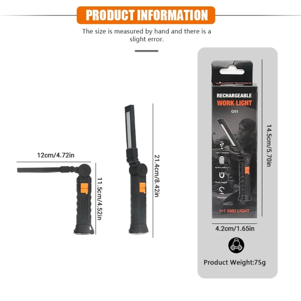 Portable COB LED Flashlight US - Outdoor Camping Accessories 评论和价格