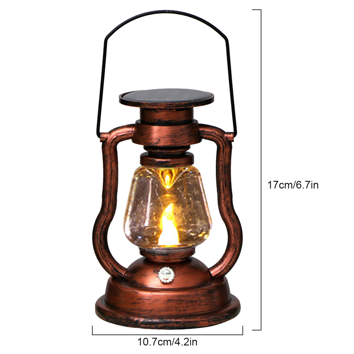 Atmosphere Light Retro LED Sol - Camping Solar Lantern 评论和价格