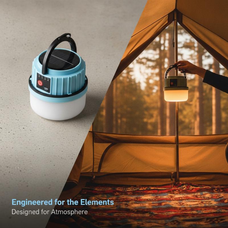 IP44 Waterproof Outdoor LED So - Camping Solar Lantern 评论和价格