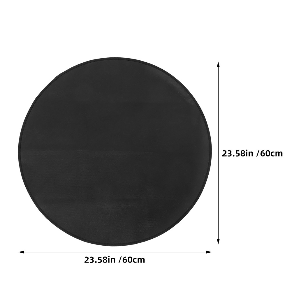 Round Fireproof Bbq Mat 24 Inc - Outdoor Camping Fire Pit 评论和价格