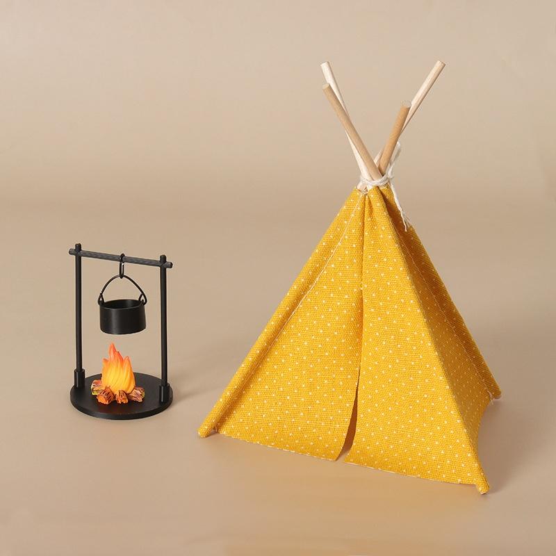 1:12 Scale Camping Tent Model  - Outdoor Camping Gazebo 评论和价格