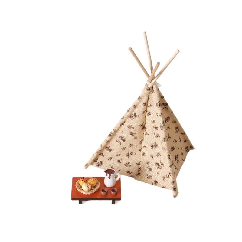 1:12 Scale Camping Tent Model  - Outdoor Camping Gazebo 评论和价格