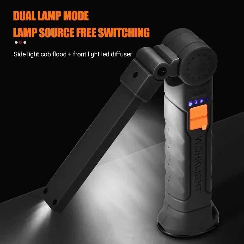 Portable COB LED Flashlight US - Battery Outdoor Camping 评论和价格