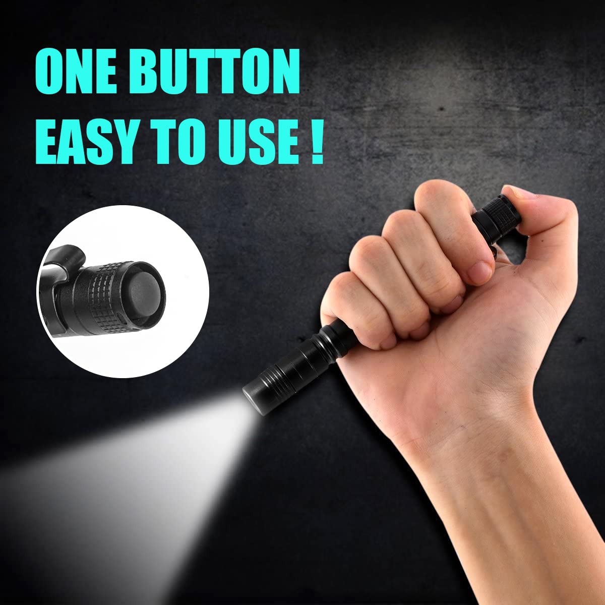 Portable Mini LED Pen Flashlig - Outdoor Camping Accessories 评论和价格
