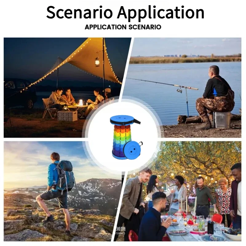 Rainbow Telescopic Camping Sto - Outdoor Camping Loveseat 评论和价格