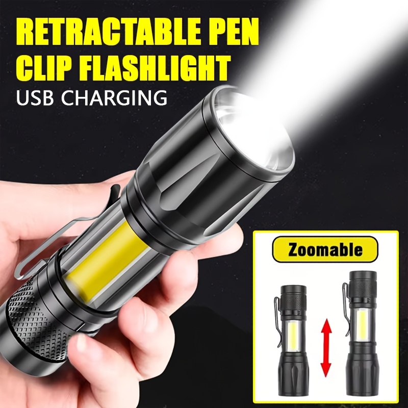 Mini LED Flashlight COB Floodl - Outdoor Camping Lantern 评论和价格