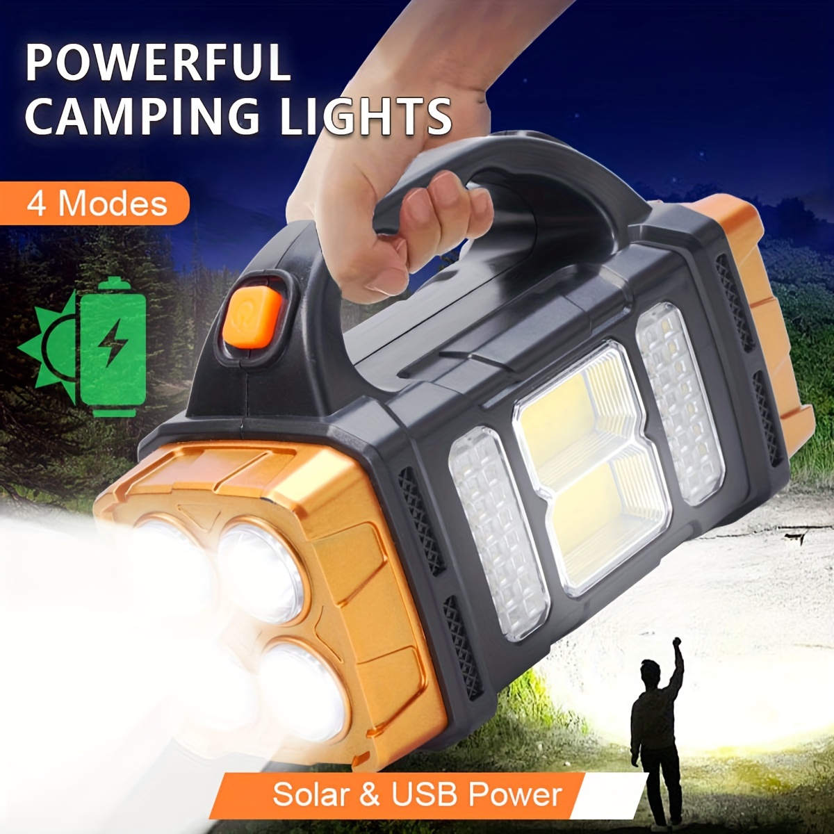 New Upgrade Rechargeable High  - Camping Solar Lantern 评论和价格