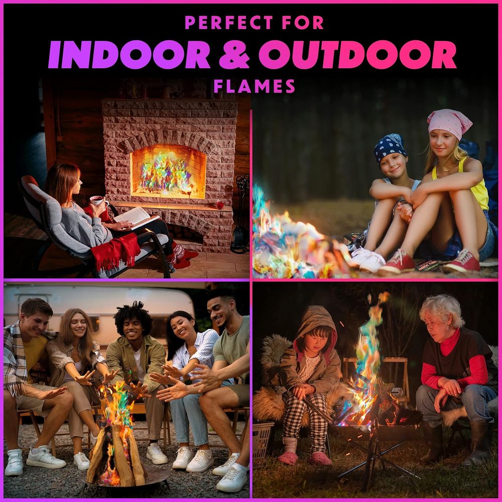 Color-Changing Fire Pit Packet - Outdoor Camping Fire Pit 评论和价格