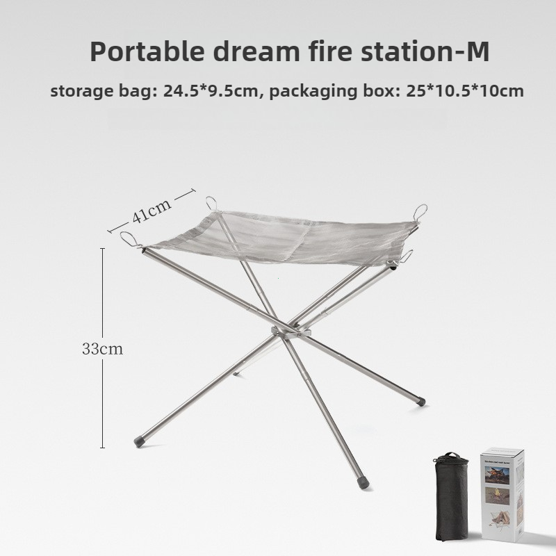 Portable Fire Pit Durable Outd - Outdoor Camping Fire Pit 评论和价格