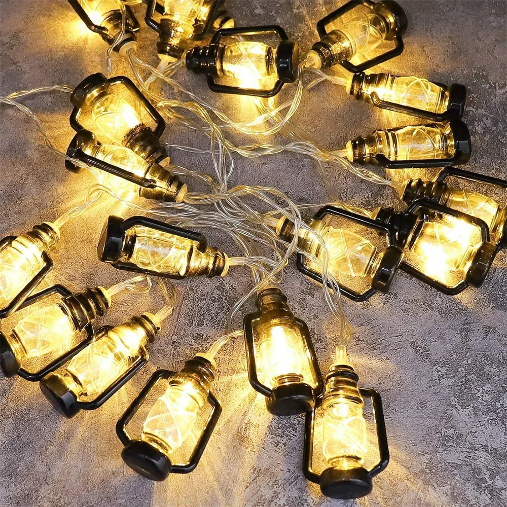 Vintage Kerosene Lamp LED Stri - Camping Solar Lantern 评论和价格