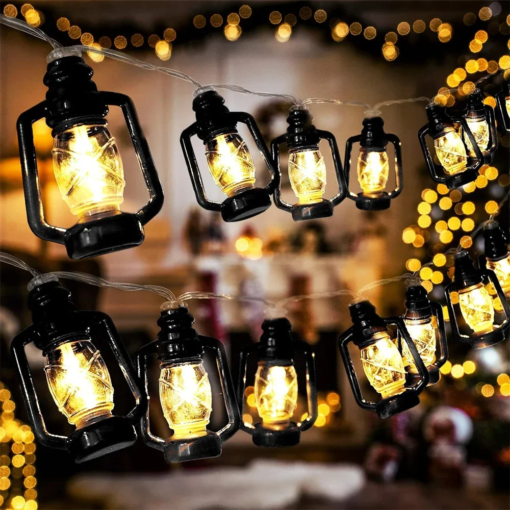 Vintage Kerosene Lamp LED Stri - Camping Solar Lantern 评论和价格