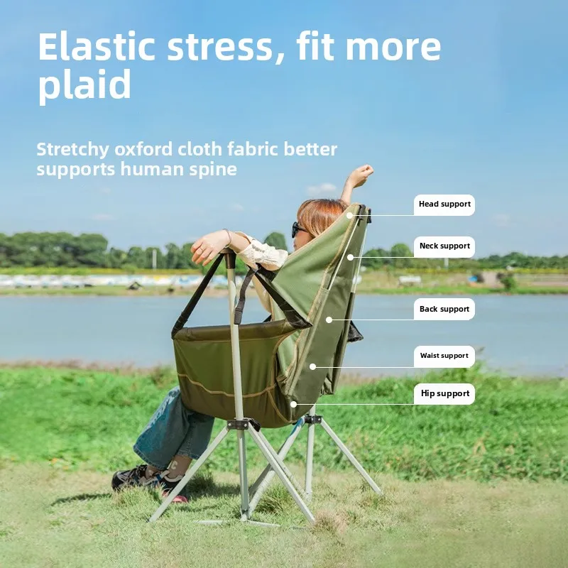 2026 Portable Outdoor Folding  - Outdoor Camping Rocking Chair 评论和价格