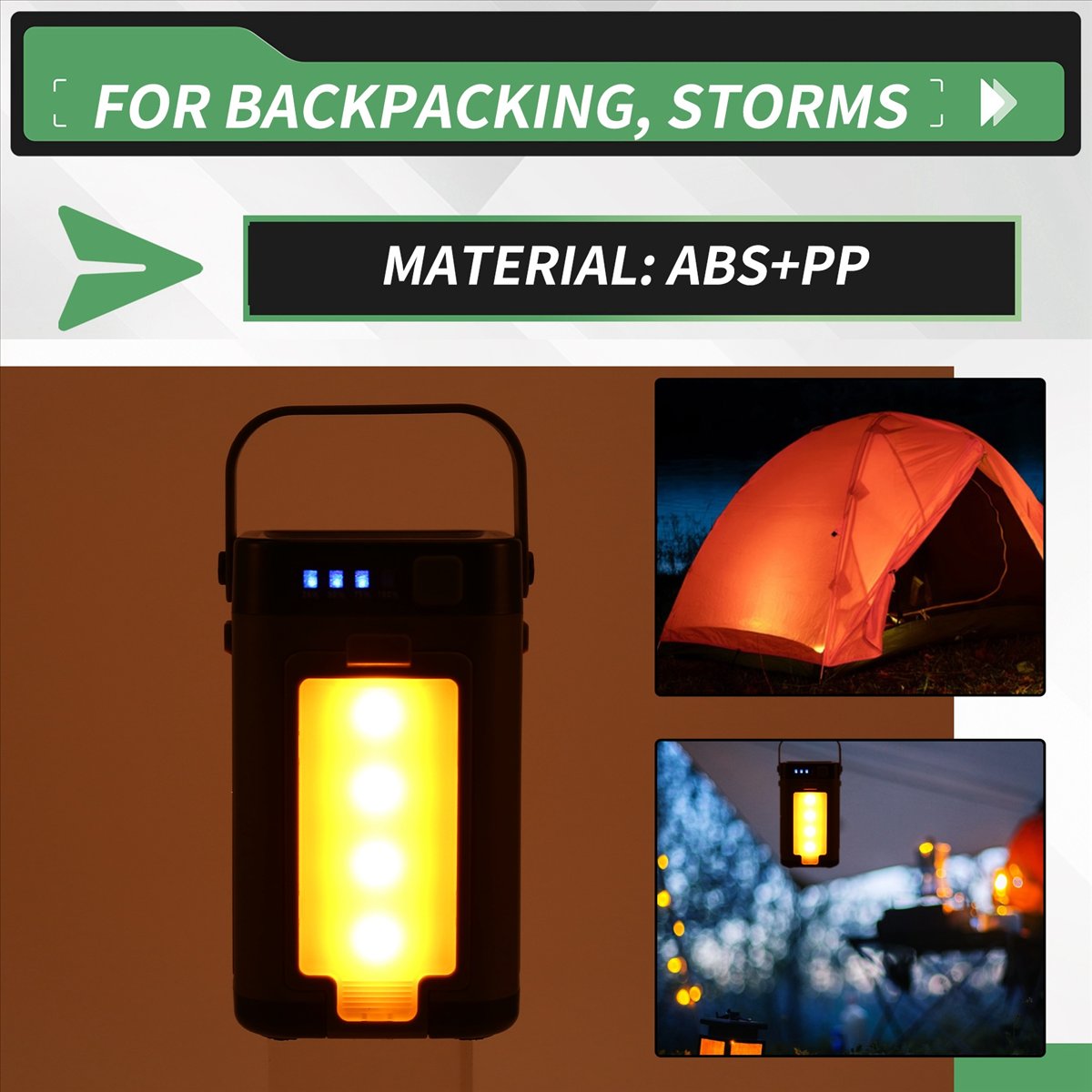 X08A Foldable LED Camping Lant - Camping Solar Lantern 评论和价格
