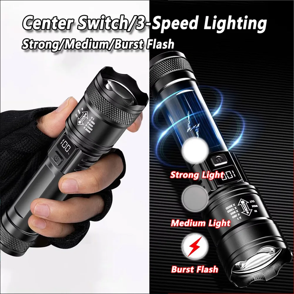 Rechargeable LED Flashlight Zo - Outdoor Camping Accessories 评论和价格
