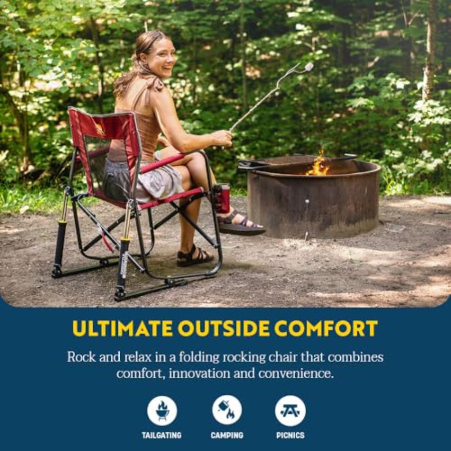 Freestyle Rocker Camping Chair - Outdoor Camping Rocking Chair 评论和价格