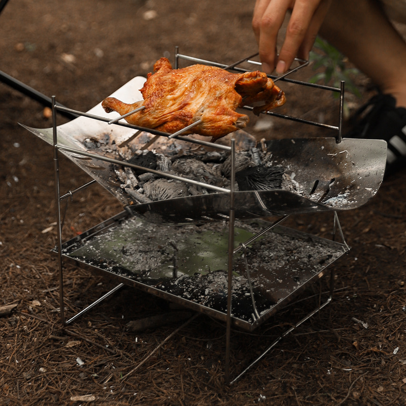 Wood Burning Camping Stove Por - Outdoor Camping Fire Pit 评论和价格
