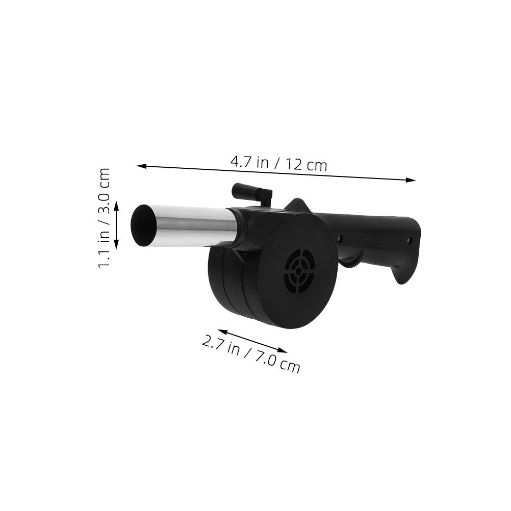 Manual Blower Black Hand Crank - Outdoor Camping Fire Pit 评论和价格